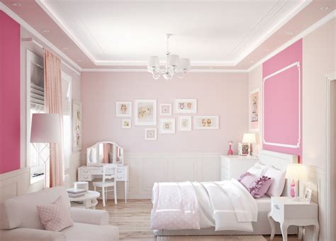 淡粉色房間